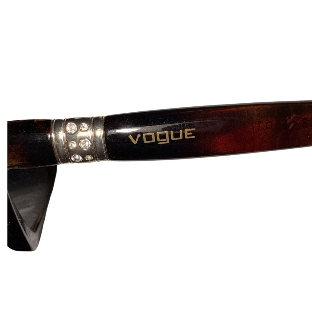 Vogue VO 2964-SB Dark Tortoise‎ Crystal Accent Rectangular Sunglass FRAMES ONLY